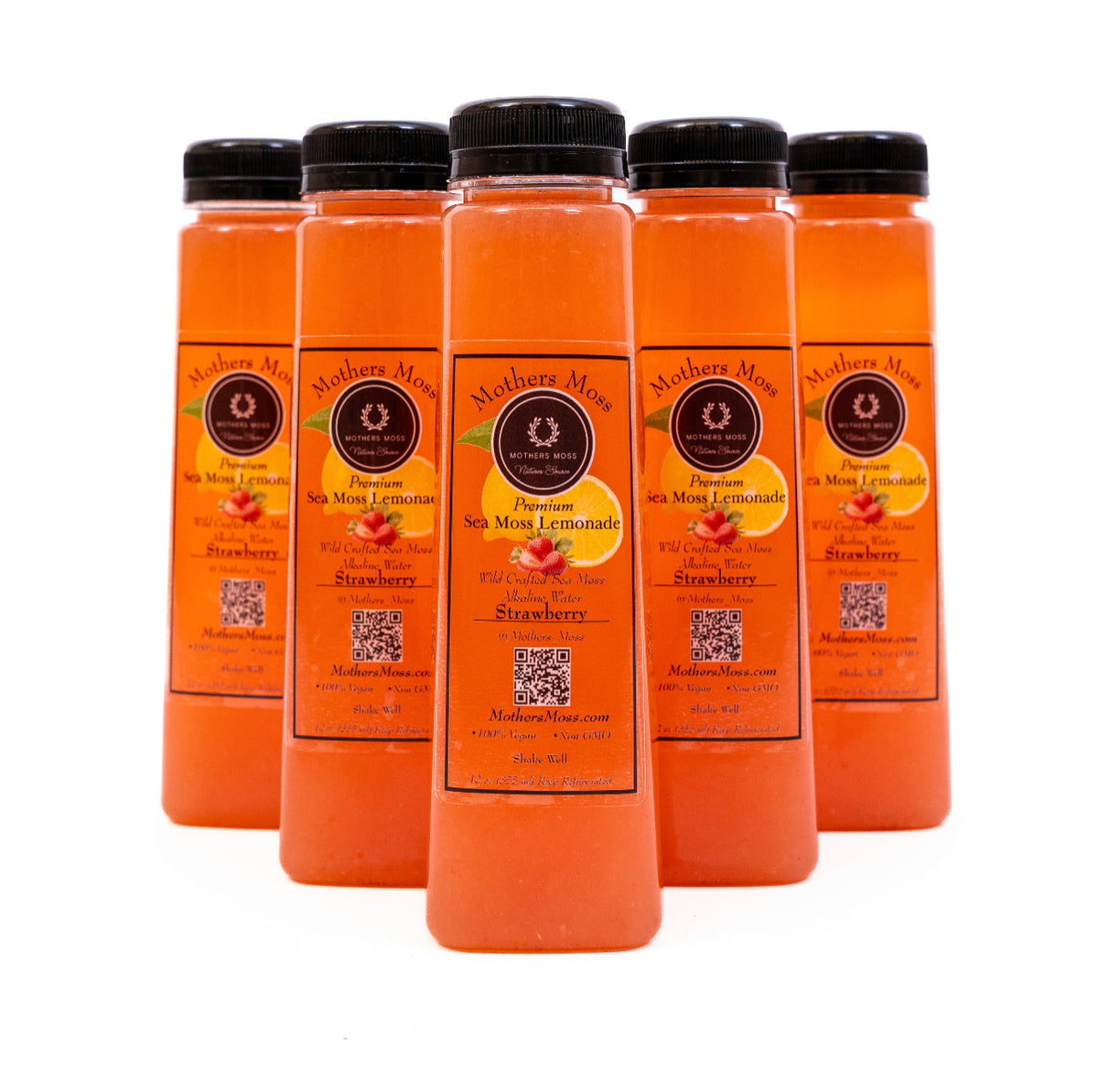 Strawberry SeaMoss Lemonade (5) Pack – Mothers Moss, LLC