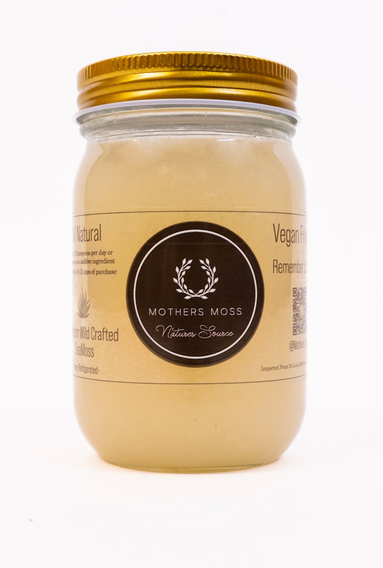 Premium Wild Crafted SeaMoss 12oz Ginger – Mothers Moss, LLC