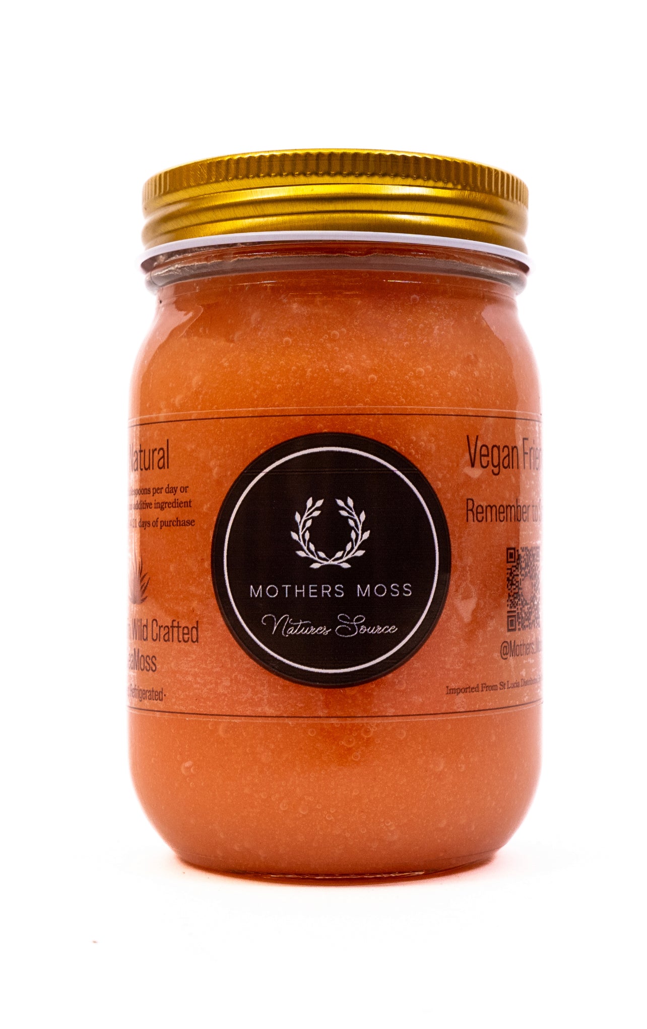 Premium Wild Crafted SeaMoss Strawberry 12oz – Mothers Moss, LLC