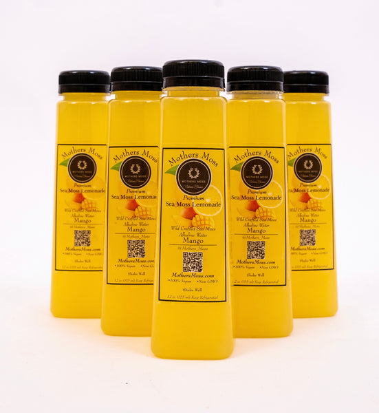 Mango SeaMoss Lemonade (5) Pack